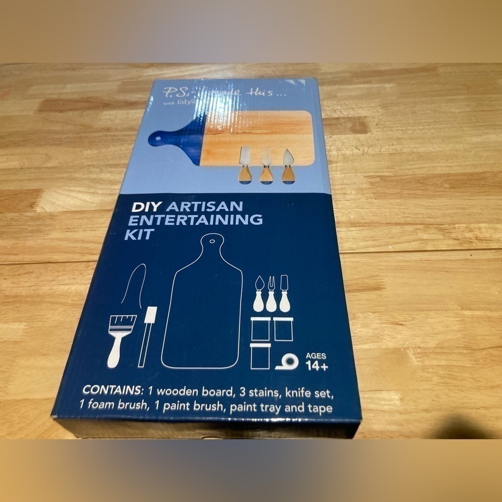 P.S.I made this with FabFitFun DIY Artesian Entertaining kit. Brand new in box